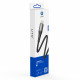 Lito  Data Cable (LD08L)  USB A to Lightning, Quick Charging, 2.4A, 2m  Black