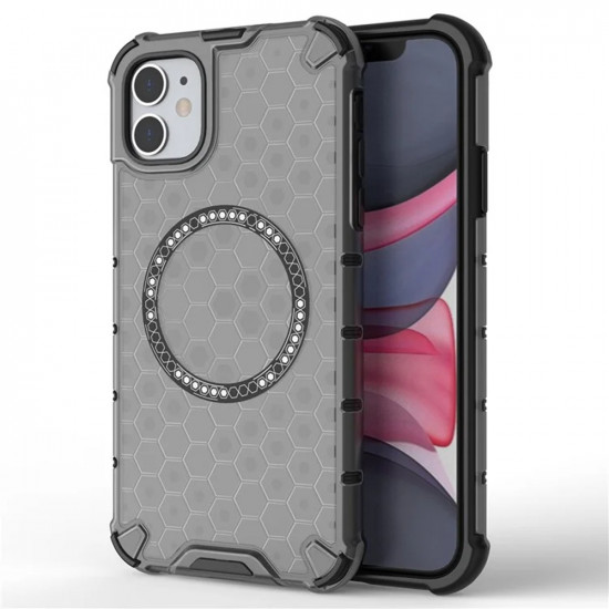 Techsuit  HoneyComb Shield MagSafe  iPhone 11  Black