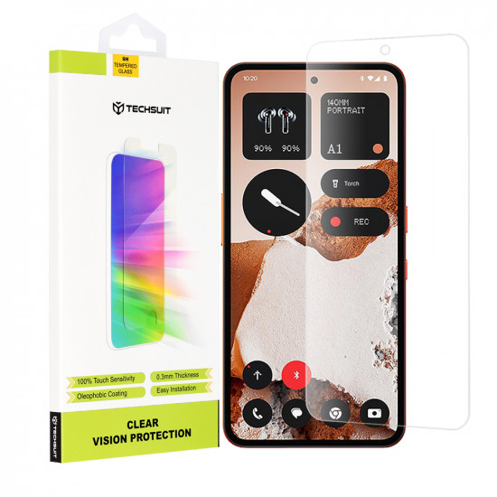 Techsuit  Clear Vision Glass  Nothing CMF Phone 2 Pro  Transparent