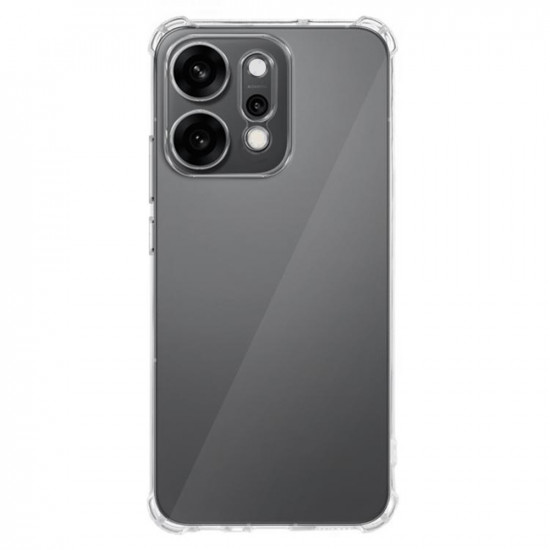 Techsuit  Shockproof Clear Silicone  Oppo Reno14 Pro  Clear