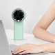 Techsuit Premium Mini Hand Fan (A8) with LED Digital Display, USB C Rechargeable, 5 Wind Speeds, 3600mAh Green Techsuit Premium Mini Hand Fan (A8) with LED Digital Display, USB C Rechargeable, 5 Wind Speeds, 3600mAh Green