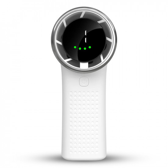 Techsuit Premium Mini Hand Fan (A8) with LED Digital Display, USB C Rechargeable, 5 Wind Speeds, 3600mAh White Techsuit Premium Mini Hand Fan (A8) with LED Digital Display, USB C Rechargeable, 5 Wind Speeds, 3600mAh White