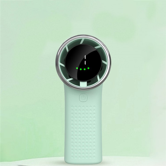 Techsuit Premium Mini Hand Fan (A8) with LED Digital Display, USB C Rechargeable, 5 Wind Speeds, 3600mAh White Techsuit Premium Mini Hand Fan (A8) with LED Digital Display, USB C Rechargeable, 5 Wind Speeds, 3600mAh White