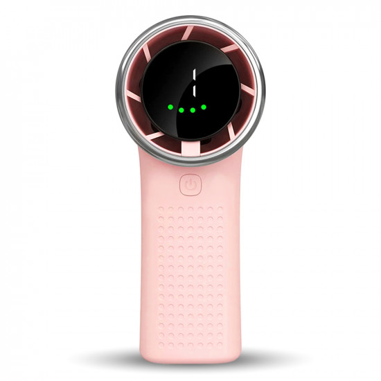 Techsuit Premium Mini Hand Fan (A8) with LED Digital Display, USB C Rechargeable, 5 Wind Speeds, 3600mAh Pink Techsuit Premium Mini Hand Fan (A8) with LED Digital Display, USB C Rechargeable, 5 Wind Speeds, 3600mAh Pink