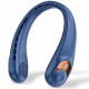 Techsuit  Neck Fan (S9)  Portable, with Digital Display, 3 Wind Speeds, 5200mAh, 5800RPM  Blue