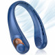 Techsuit  Neck Fan (S9)  Portable, with Digital Display, 3 Wind Speeds, 5200mAh, 5800RPM  Blue
