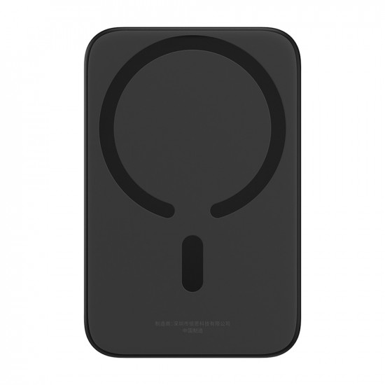 Baseus  Power Bank Mini Air (P10059002113 00)  Type C, MagSafe Charging, 20W, 6000mAh, with Cable Type C, 30cm  Black