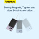 Baseus  Power Bank Mini Air (P10059002113 00)  Type C, MagSafe Charging, 20W, 6000mAh, with Cable Type C, 30cm  Black