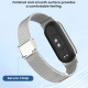 Techsuit  Watchband 15mm (W022)  Xiaomi Mi Band 8 / 8 NFC / 9 / 9 NFC  Gold