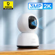 Baseus  Indoor Camera Security P1 Lite (S0TV002132)  2K, 3MP, Type C, Two way Talk, Night Vision, Digital Zoom  White
