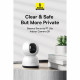 Baseus  Indoor Camera Security P1 Lite (S0TV002132)  2K, 3MP, Type C, Two way Talk, Night Vision, Digital Zoom  White