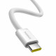 Baseus  Data Cable Dynamic 4 Series (P10381400211 01)  Type C, Fast Charge, 100W, 480Mbps, Smart Chip, 2m  White