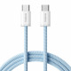 Baseus  Data Cable Dynamic 4 Series (P10381400311 01)  Type C, Fast Charge, 100W, 480Mbps, Smart Chip, 2m  Blue