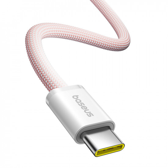 Baseus  Data Cable Dynamic 4 Series (P10381400411 00)  Type C, Fast Charge, 100W, 480Mbps, Smart Chip, 1m  Pink