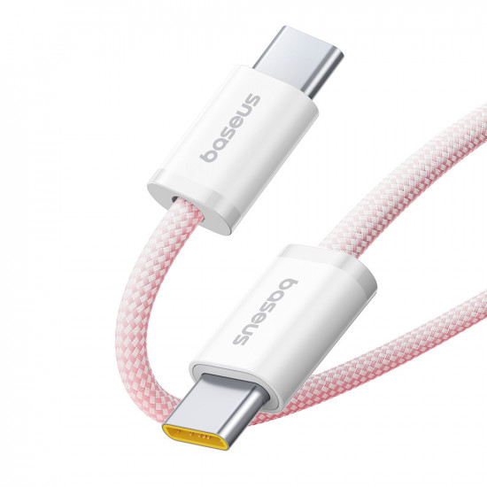 Baseus  Data Cable Dynamic 4 Series (P10381400411 00)  Type C, Fast Charge, 100W, 480Mbps, Smart Chip, 1m  Pink