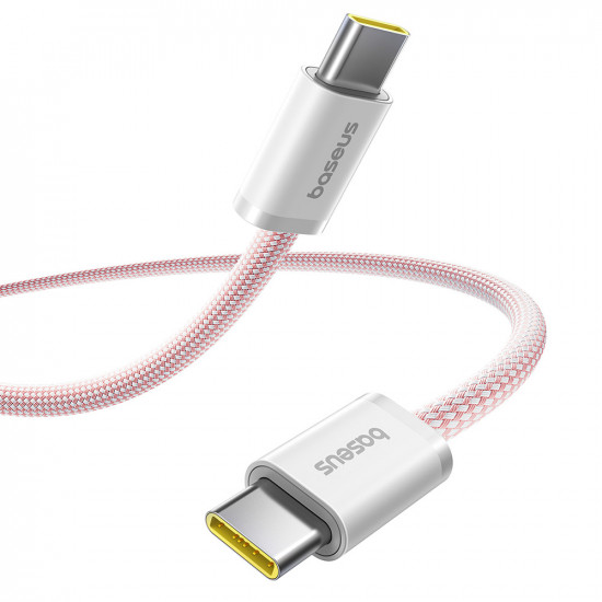 Baseus  Data Cable Dynamic 4 Series (P10381400411 01)  Type C, Fast Charge, 100W, 480Mbps, Smart Chip, 2m  Pink