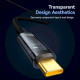 Baseus  Data Cable Explorer (P10319703111 00)  Type C, Fast Charge, 100W, with Auto Shutdown, Naylon, 1m  Cluster Black