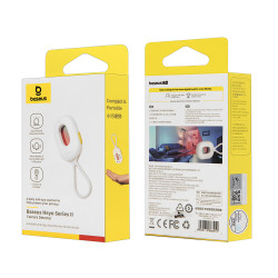 Baseus  Camera Detector Heyo II (L60476900211 00)  with Infrared, Large size Filter Lens, 3D SensorChip, Flashlight  White Baseus  Camera Detector Heyo II (L60476900211 00)  with Infrared, Large size Filter Lens, 3D SensorChip, Flashlight  White