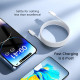 Lito  Data Cable (LD04)  Type C to Lightning Fast Charging PD60W, 1m  White