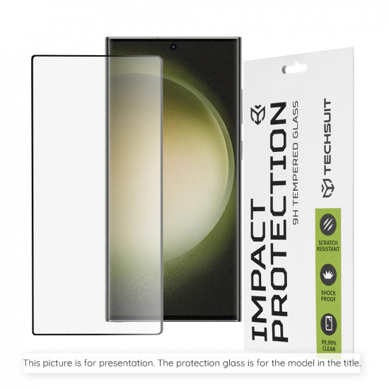 Techsuit  111D Full Cover / Full Glue Glass [Front Screen]  Samsung Galaxy Z Fold7  Black