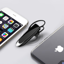 Techsuit Premium Bluetooth Headset UrbanEar (CB1) HandsFree, Type C, Noise Cancelling, Light & Comfortable Black Techsuit Premium Bluetooth Headset UrbanEar (CB1) HandsFree, Type C, Noise Cancelling, Light & Comfortable Black