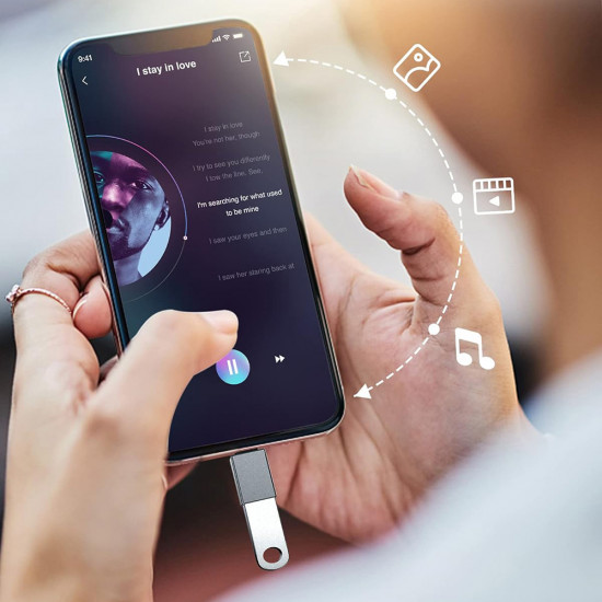 Techsuit  Premium OTG Adapter SlateVolt (A8)  USB 3.0 to Type C, 5Gbps, 3A, Aluminum Alloy, Fast Data Transfer  Gray