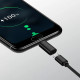 Techsuit  (3 pack) Premium OTG Adapter TriFlashX (A19)  3x Type C to USB/Micro USB/Lightning, Aluminum Alloy  Black