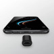 Techsuit  (3 pack) Premium OTG Adapter TriFlashX (A19)  3x Type C to USB/Micro USB/Lightning, Aluminum Alloy  Black