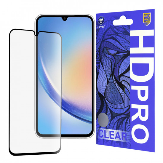 Lito  HD Pro Clear  Samsung Galaxy A34 5G  Black