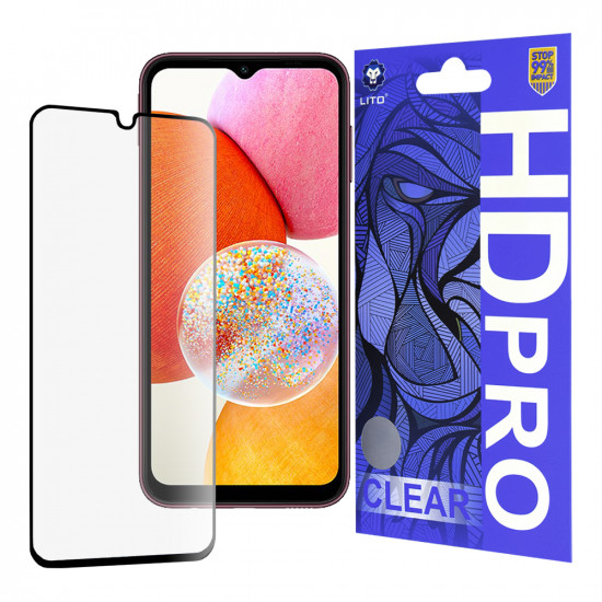 Lito  HD Pro Clear  Samsung Galaxy A14 4G / A14 5G  Black