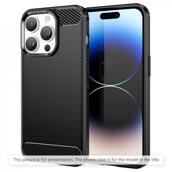 Techsuit  Carbon Silicone  iPhone 17  Black