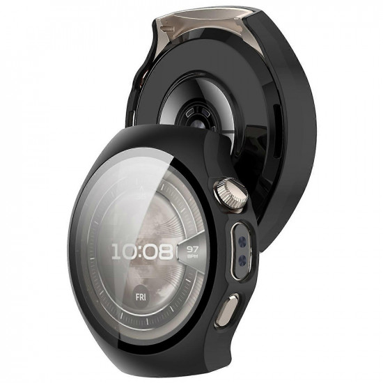 Techsuit  Defense360 Pro + Screen Protector  Huawei Watch 5 46mm  Black