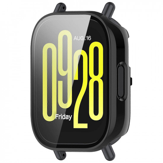 Techsuit  Defense360 Pro + Screen Protector  Xiaomi Redmi Watch 5 Active  Black