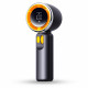Techsuit  Premium Portable Mini Fan (Z11)  with LED Digital Display, USB C Rechargeable, 100 Wind Speeds  Black