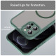 Techsuit HaloFrost II MagSafe iPhone 12 Pro Max Green Techsuit HaloFrost II MagSafe iPhone 12 Pro Max Green