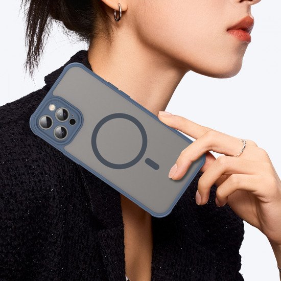 Techsuit  HaloFrost II MagSafe  iPhone 12 Pro Max  Navy Blue