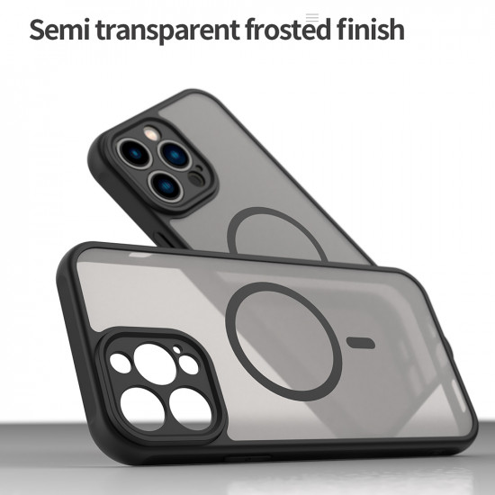 Techsuit HaloFrost II MagSafe iPhone 13 Pro Max Black Techsuit HaloFrost II MagSafe iPhone 13 Pro Max Black