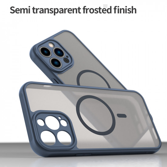 Techsuit  HaloFrost II MagSafe  iPhone 13 Pro Max  Navy Blue