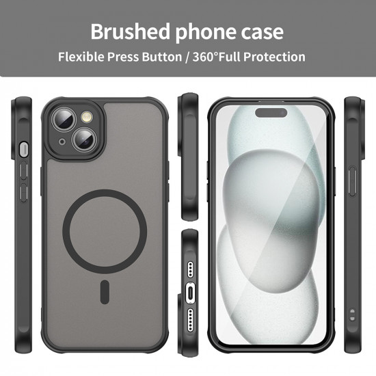 Techsuit HaloFrost II MagSafe iPhone 14 Plus Black Techsuit HaloFrost II MagSafe iPhone 14 Plus Black