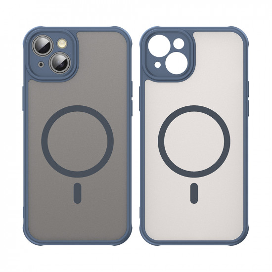 Techsuit HaloFrost II MagSafe iPhone 14 Plus Navy Blue Techsuit HaloFrost II MagSafe iPhone 14 Plus Navy Blue