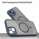 Techsuit HaloFrost II MagSafe iPhone 14 Plus Navy Blue Techsuit HaloFrost II MagSafe iPhone 14 Plus Navy Blue