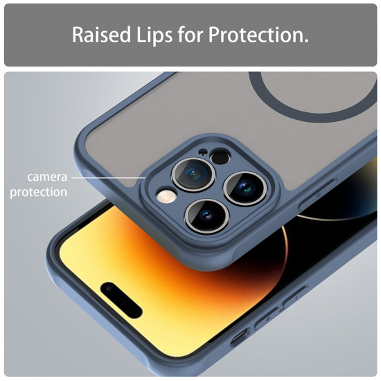 Techsuit  HaloFrost II MagSafe  iPhone 14 Pro  Navy Blue