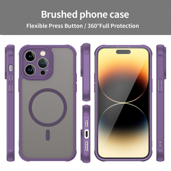 Techsuit  HaloFrost II MagSafe  iPhone 14 Pro  Purple