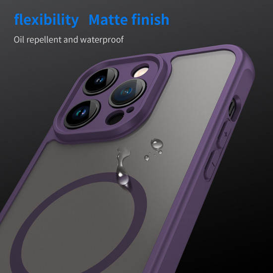 Techsuit  HaloFrost II MagSafe  iPhone 14 Pro  Purple