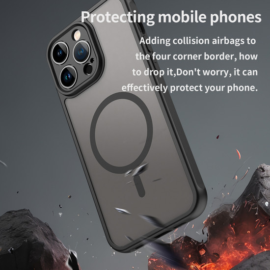 Techsuit  HaloFrost II MagSafe  iPhone 14 Pro Max  Black