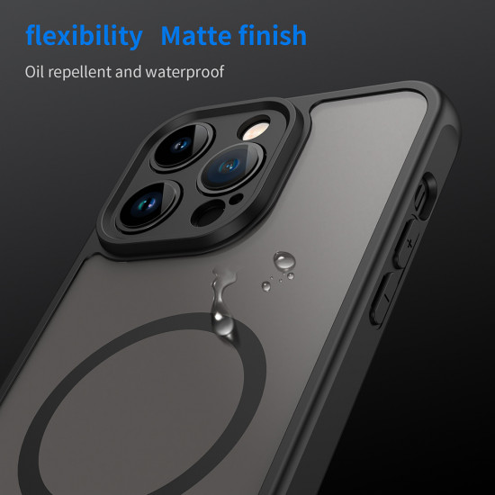 Techsuit  HaloFrost II MagSafe  iPhone 14 Pro Max  Black