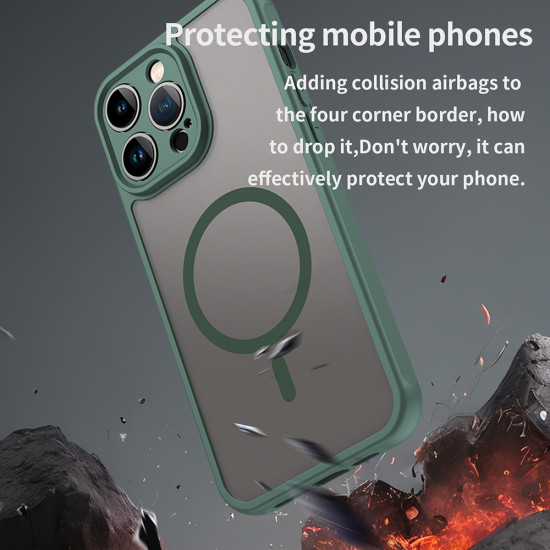Techsuit  HaloFrost II MagSafe  iPhone 14 Pro Max  Green