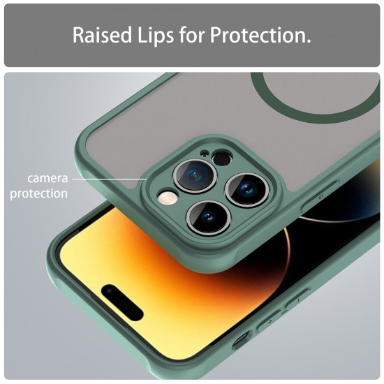 Techsuit  HaloFrost II MagSafe  iPhone 14 Pro Max  Green