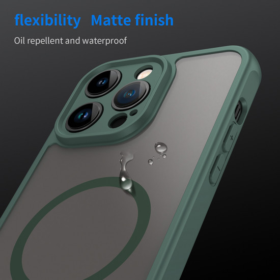 Techsuit  HaloFrost II MagSafe  iPhone 14 Pro Max  Green