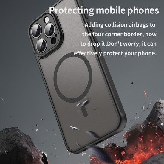 Techsuit  HaloFrost II MagSafe  iPhone 15 Pro  Black